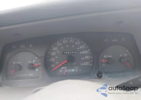 2001 Mercury Grand Marquis Ls z USA, uszkodzony, nr VIN 2MEFM75W81X625297